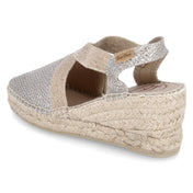 Espadrille-Sandaletten TRITON  Silber