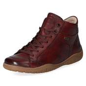 Schnürstiefeletten  Rot
