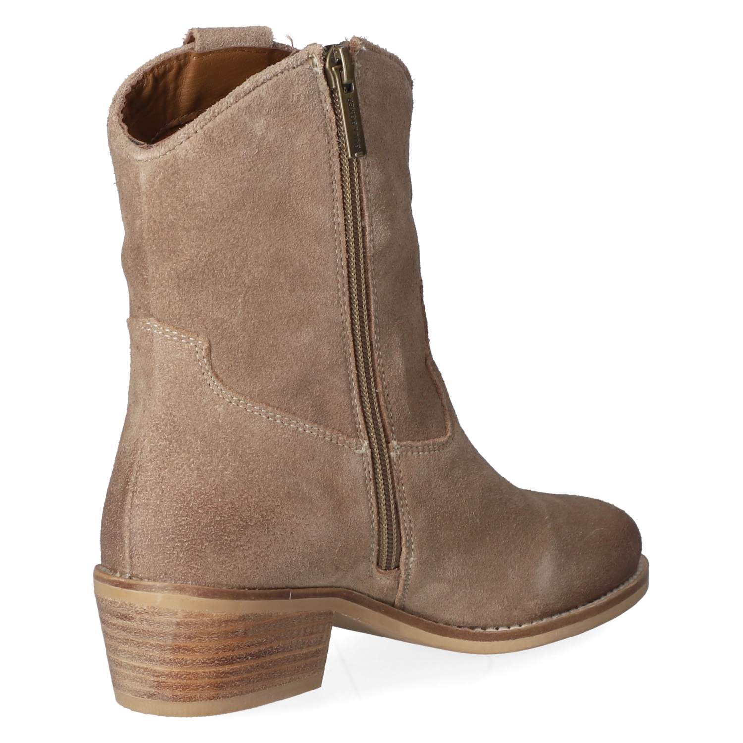 Westernstiefeletten  Taupe