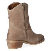 Westernstiefeletten  Taupe