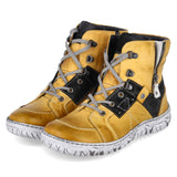 Schnürboots  Gelb