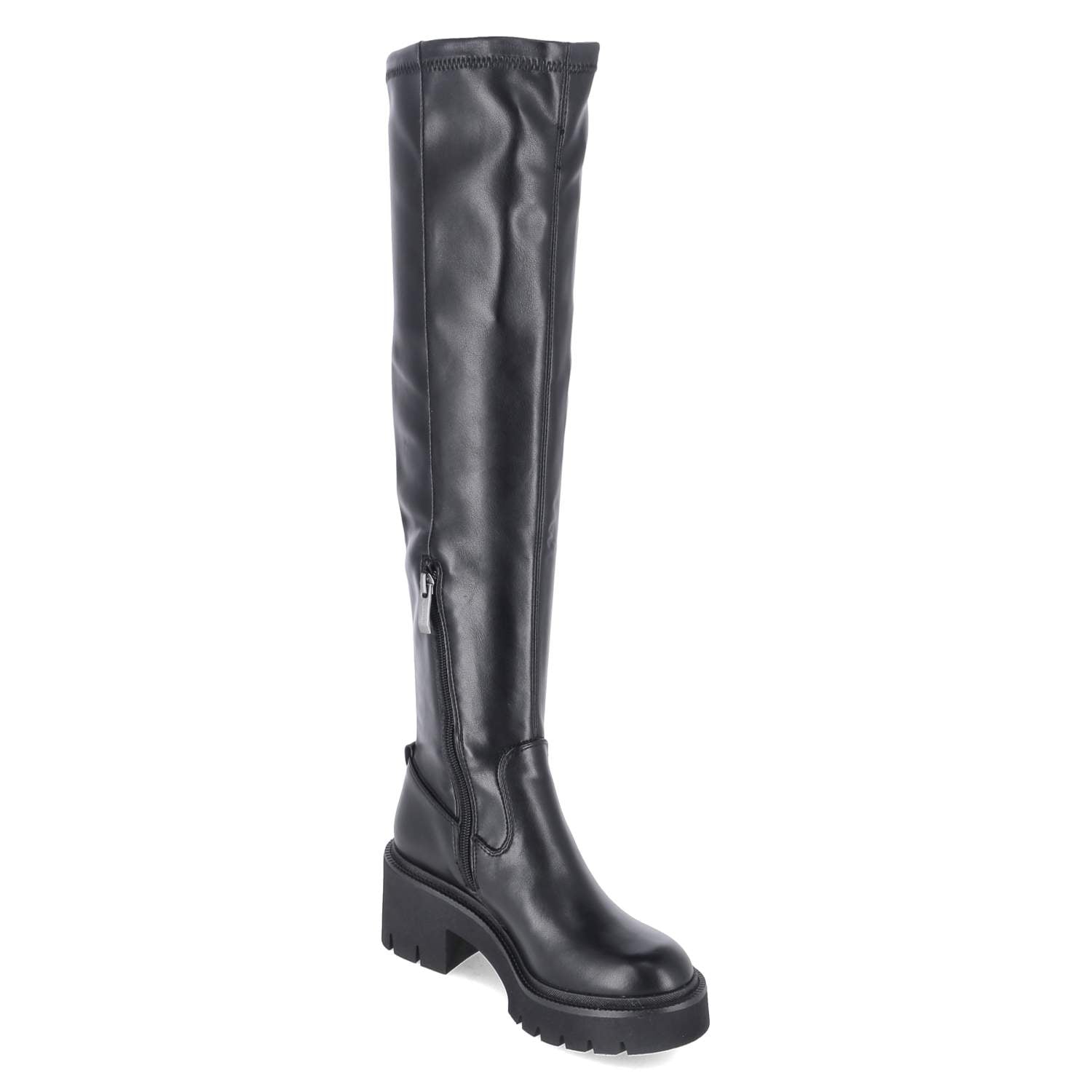 Overkneestiefel  Schwarz