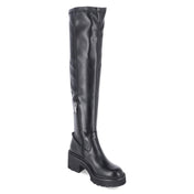 Overkneestiefel  Schwarz