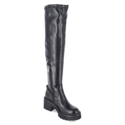 Overkneestiefel  Schwarz