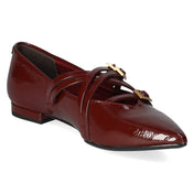 Spangenballerinas  Rot
