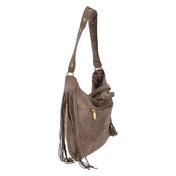 Schultertasche  Taupe