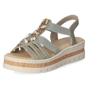 Sandalen  Grün