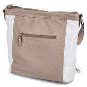 Schultertasche  Beige
