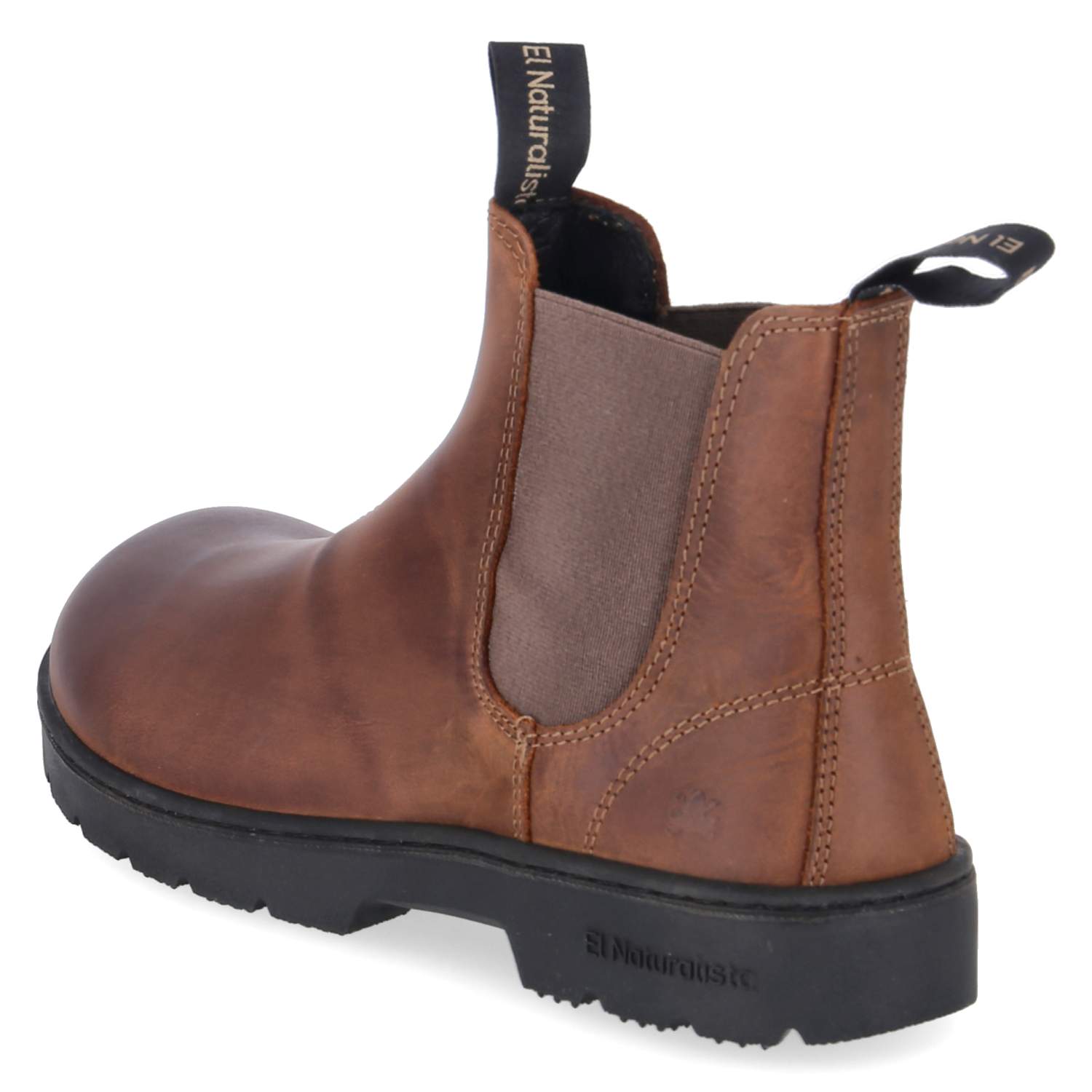 Barfuß-Chelsea Boots NOMADA Braun
