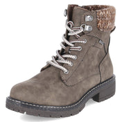 Schnürboots  Taupe