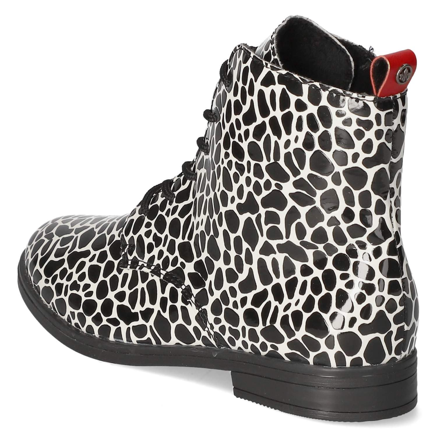Schnürstiefeletten  Weiß