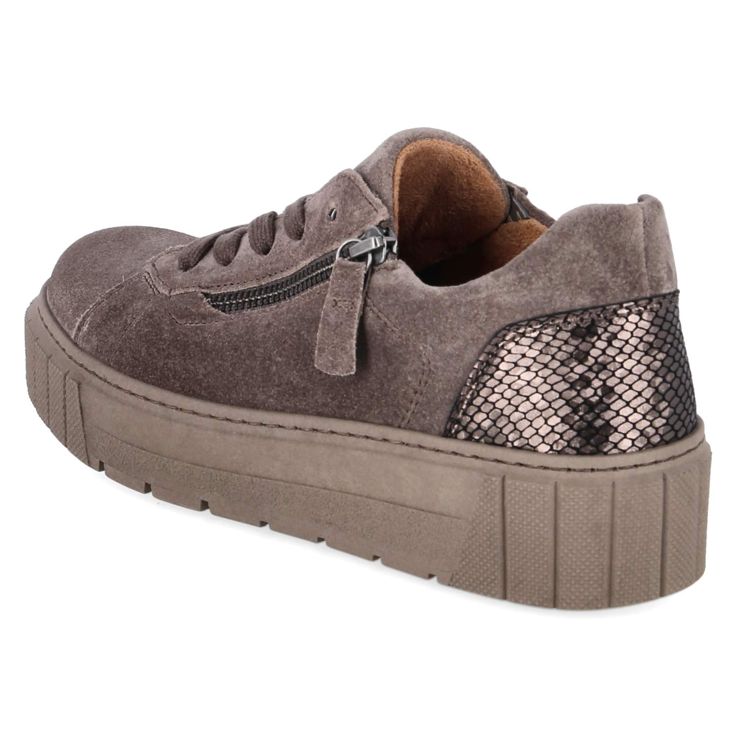 Plateau-Sneaker  Taupe