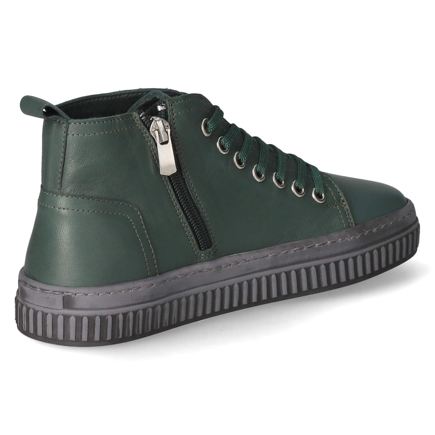 Schnürstiefeletten Grün