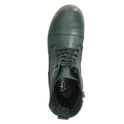 Schnürstiefeletten  Grün