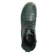 Schnürstiefeletten Grün
