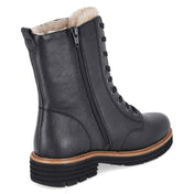 Schnürstiefeletten  Schwarz