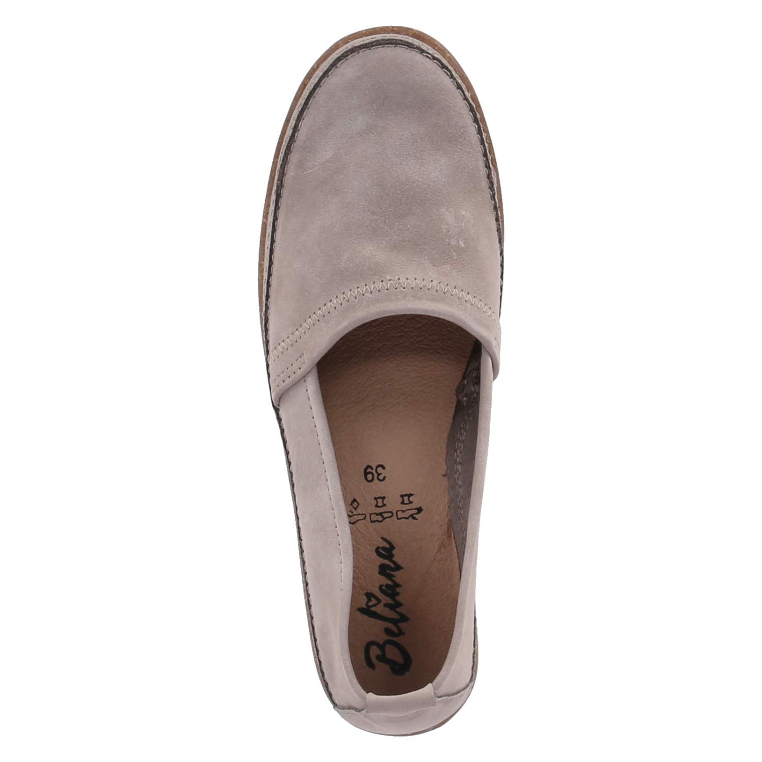 Mokassins CINDY 04  Taupe