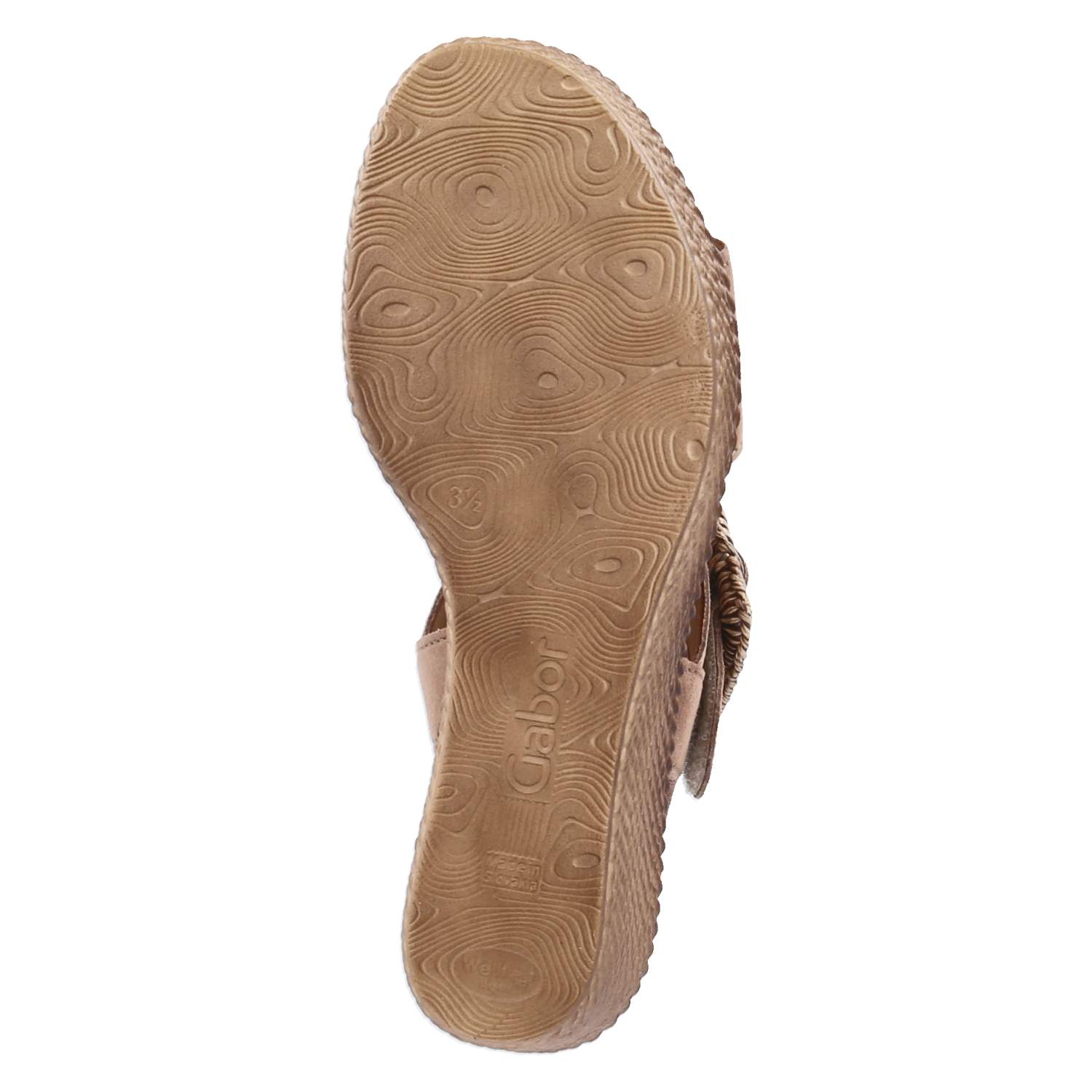 Espadrille-Sandaletten  Braun