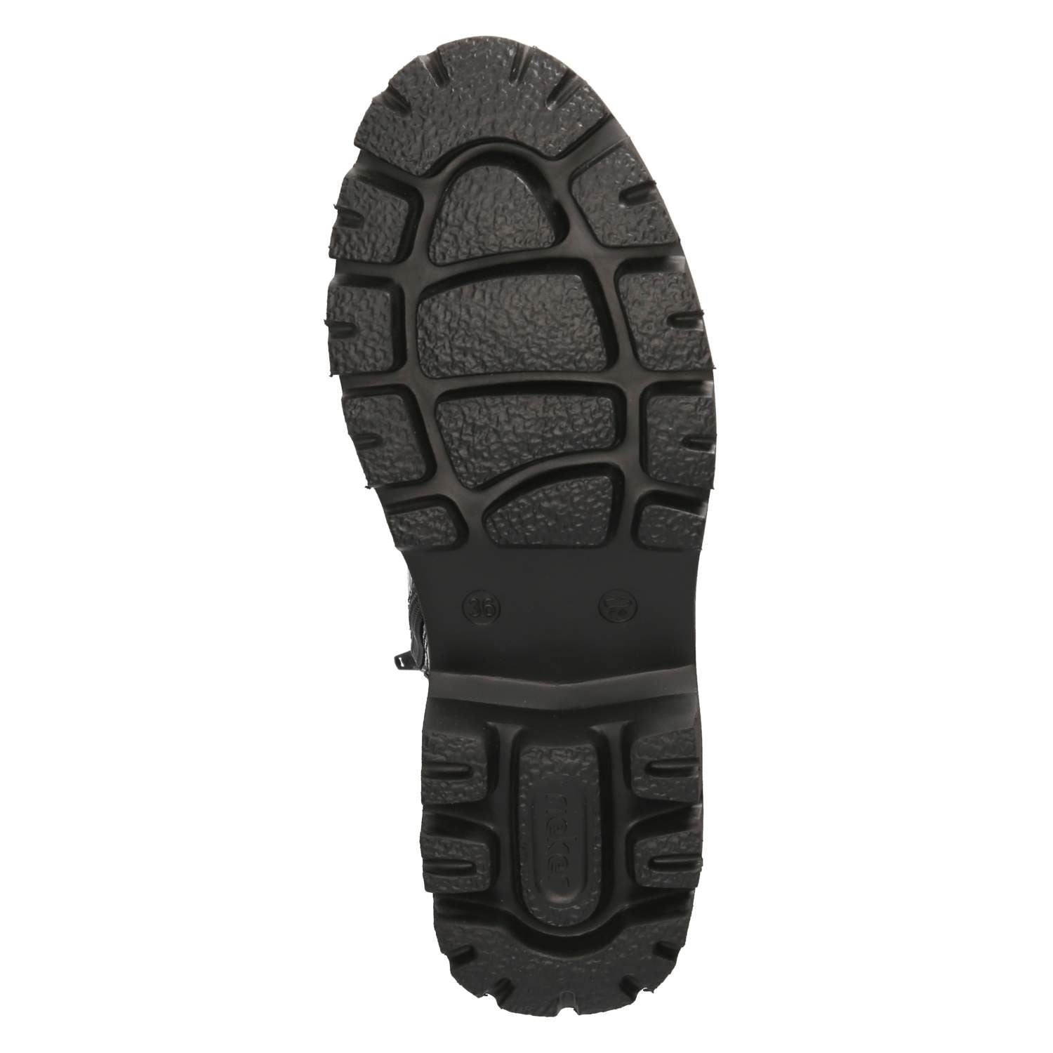 Schnürstiefeletten  Schwarz