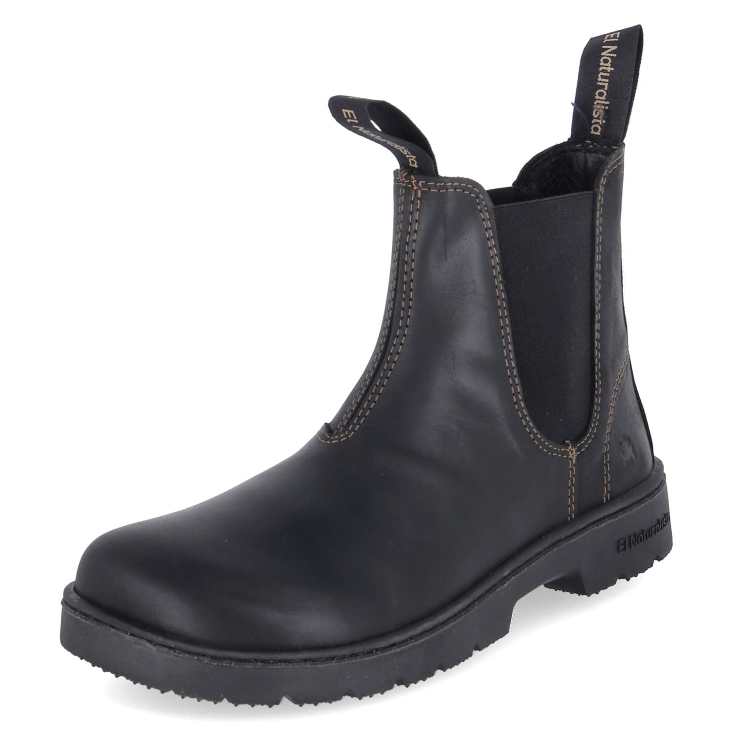 Barfuß-Chelsea Boots NOMADA Schwarz