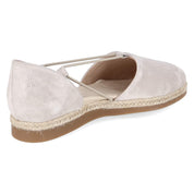Espadrille-Ballerinas  Grau