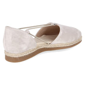 Espadrille-Ballerinas  Grau