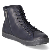 Schnürstiefeletten  Blau