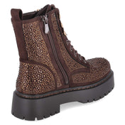 Schnürboots  Braun
