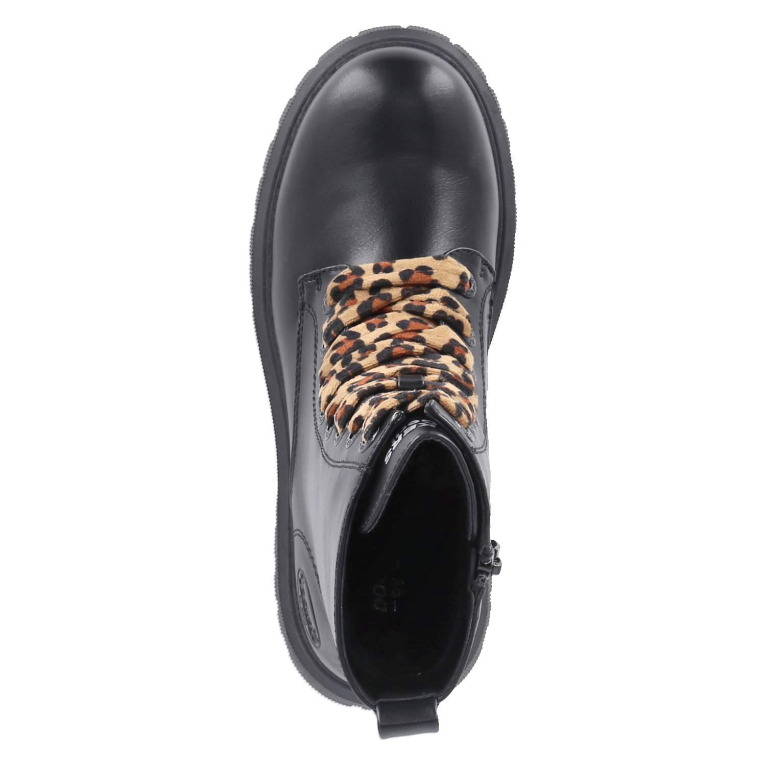 Schnürboots  Schwarz