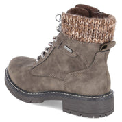 Schnürboots  Taupe
