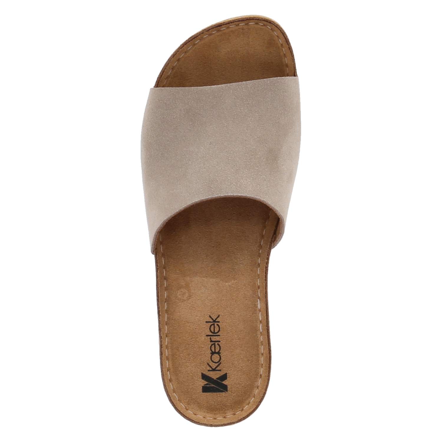 Pantoletten  Beige
