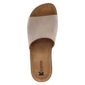 Pantoletten  Beige