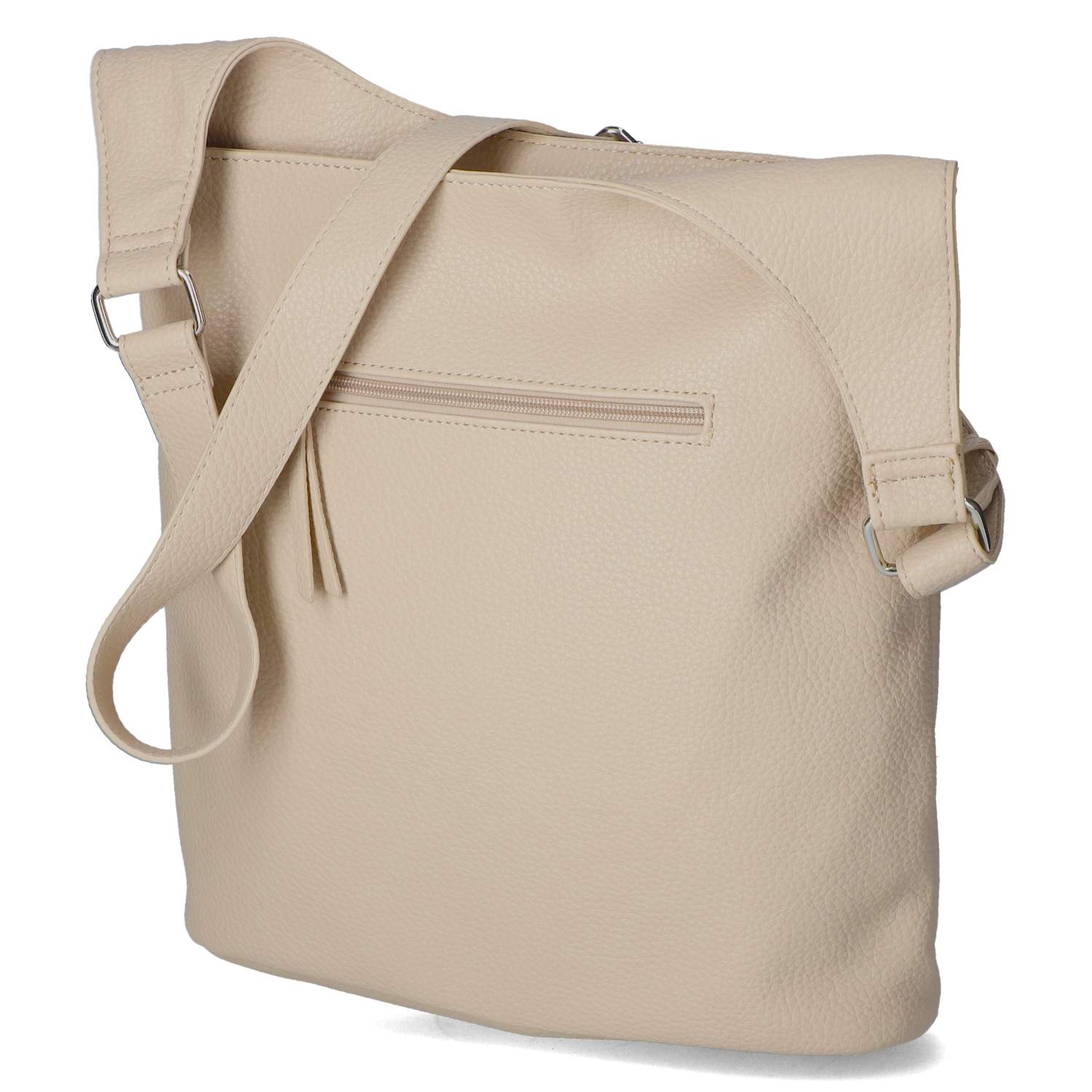 Schultertasche  Beige