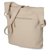Schultertasche  Beige