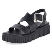 Plateau-Sandalen  Schwarz