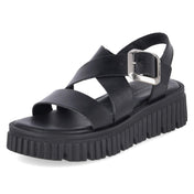 Plateau-Sandalen  Schwarz