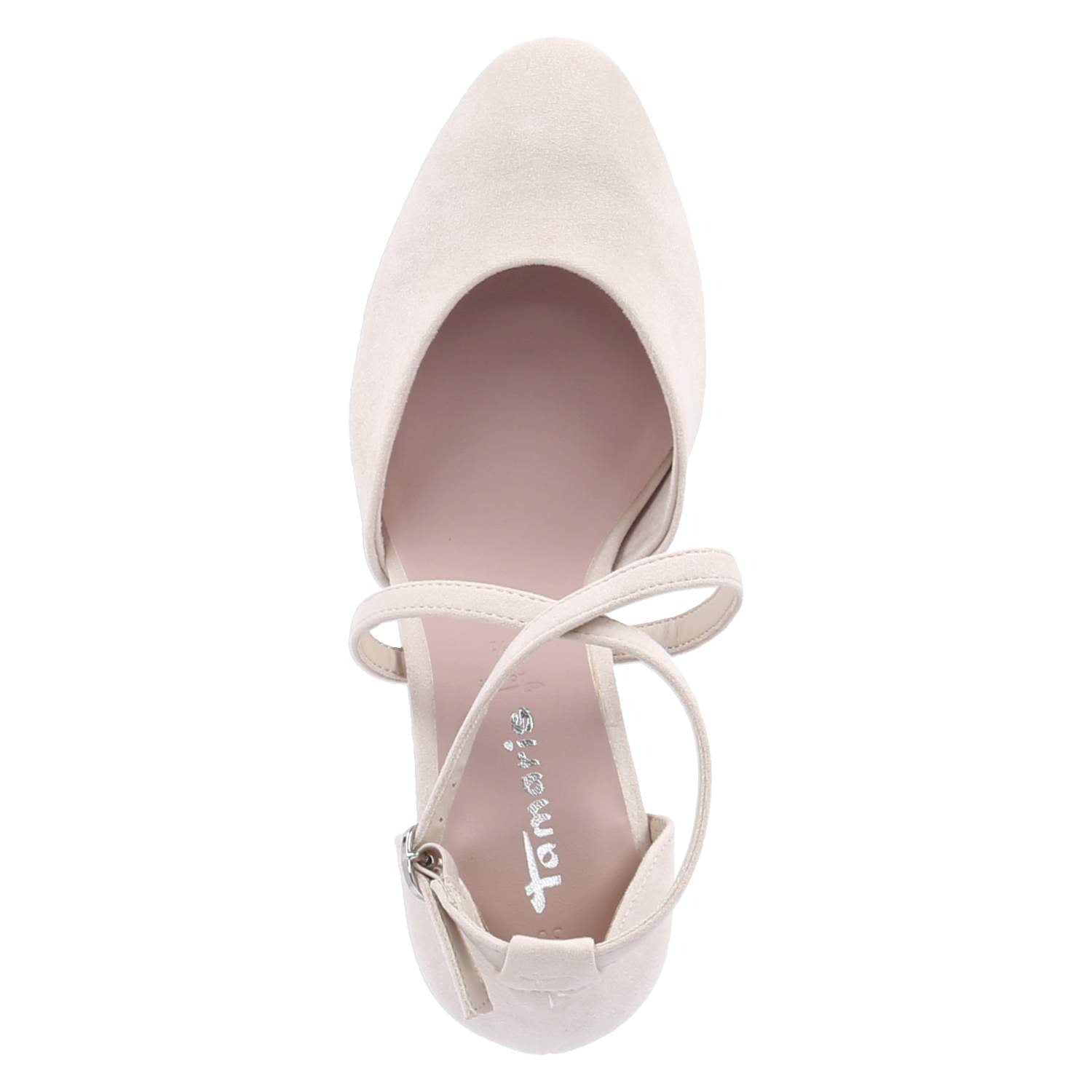 Riemchenpumps  Beige
