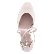 Riemchenpumps  Beige