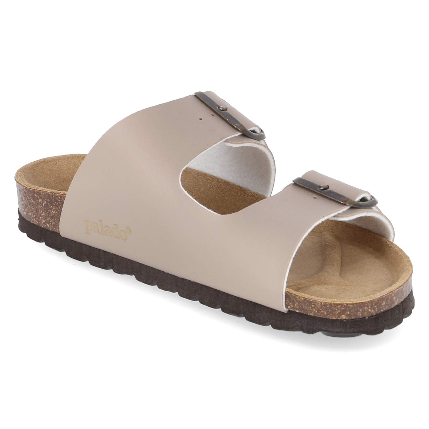 Pantoletten KORMOS Taupe