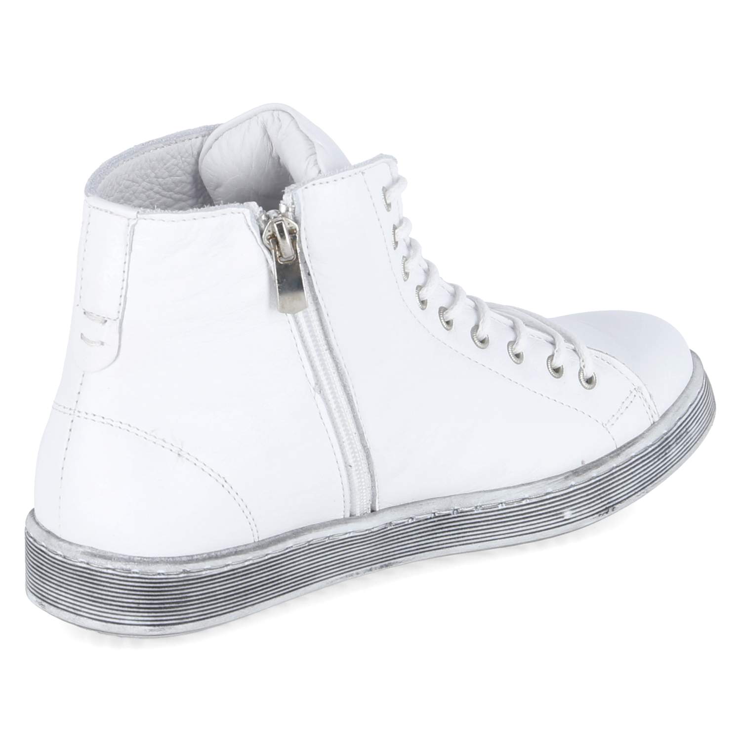 Stiefeletten Weiß