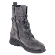 Schnürstiefeletten  Grau