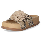 Pantoletten  Beige