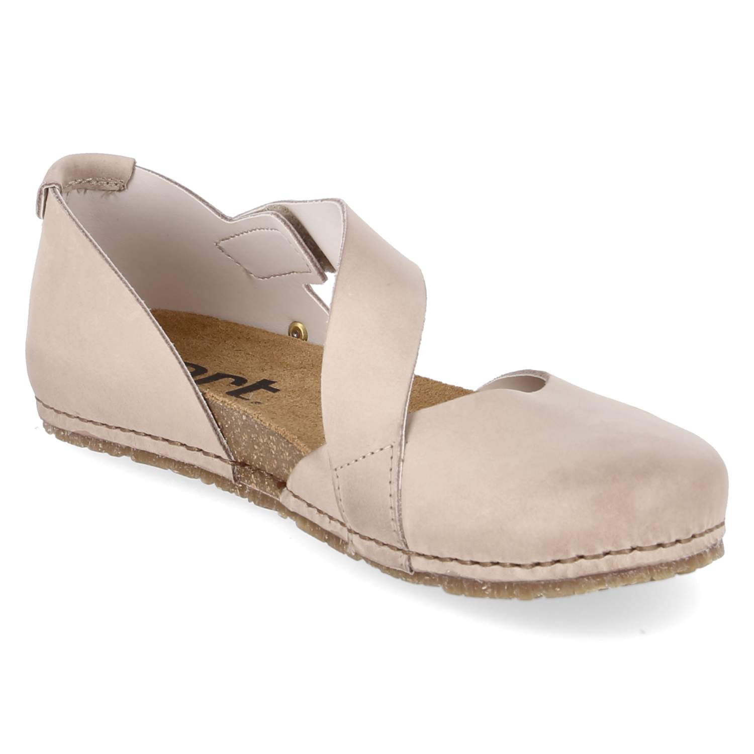 Spangenballerinas CRETA  Beige
