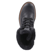 Schnürstiefeletten  Schwarz