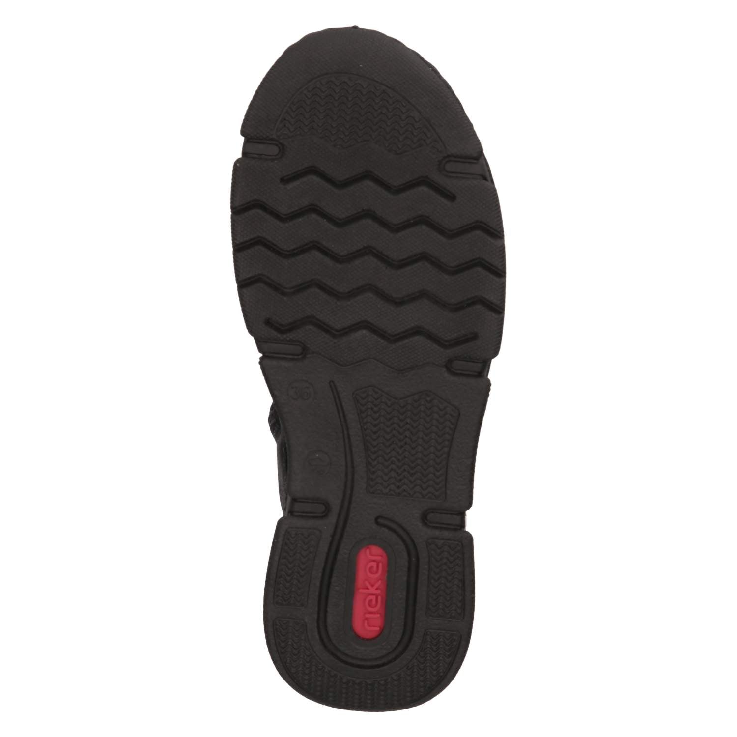 Schnürstiefeletten  Schwarz