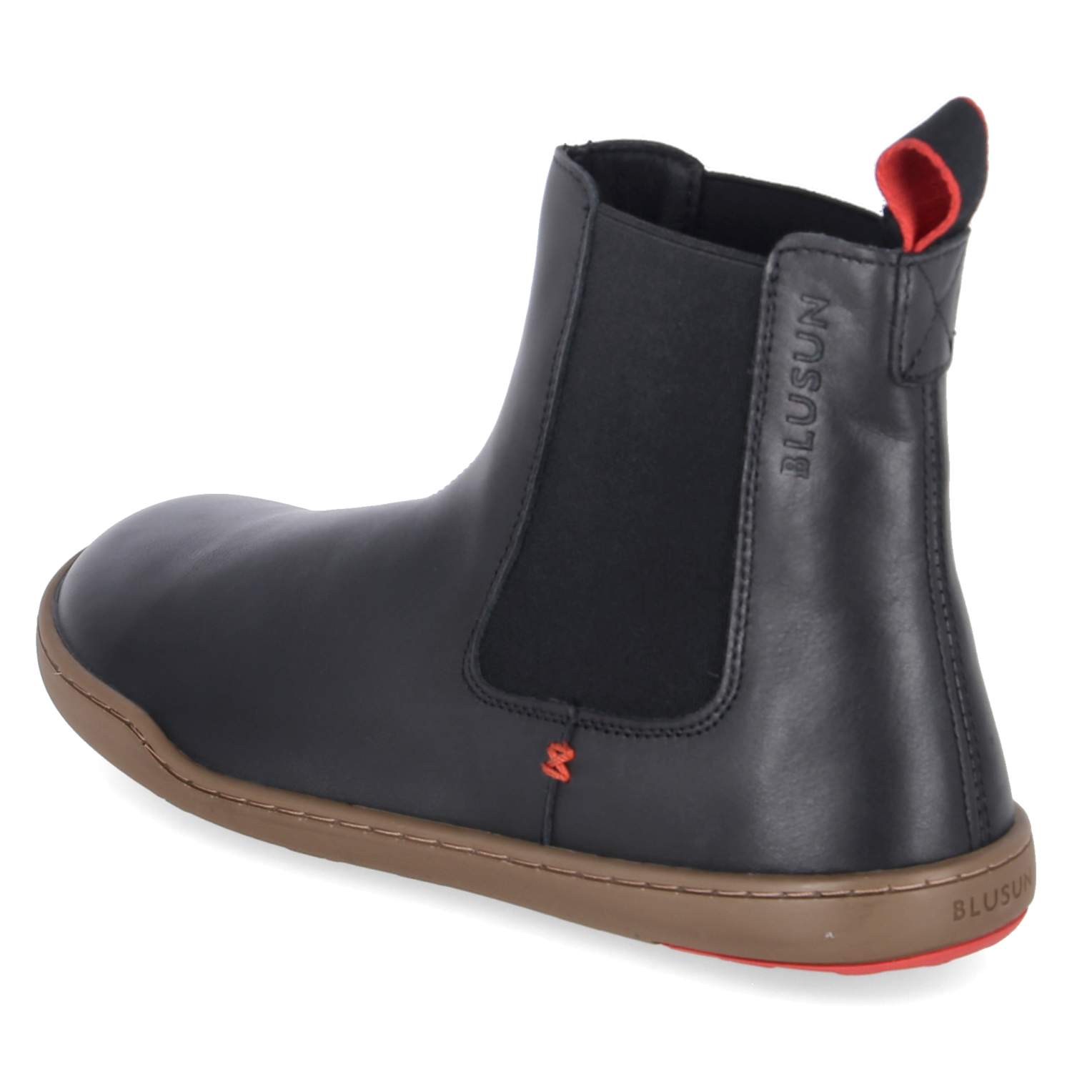 Barfuß Chelsea Boots BLSN-300W  Schwarz