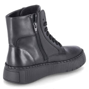 Schnürstiefeletten  Schwarz