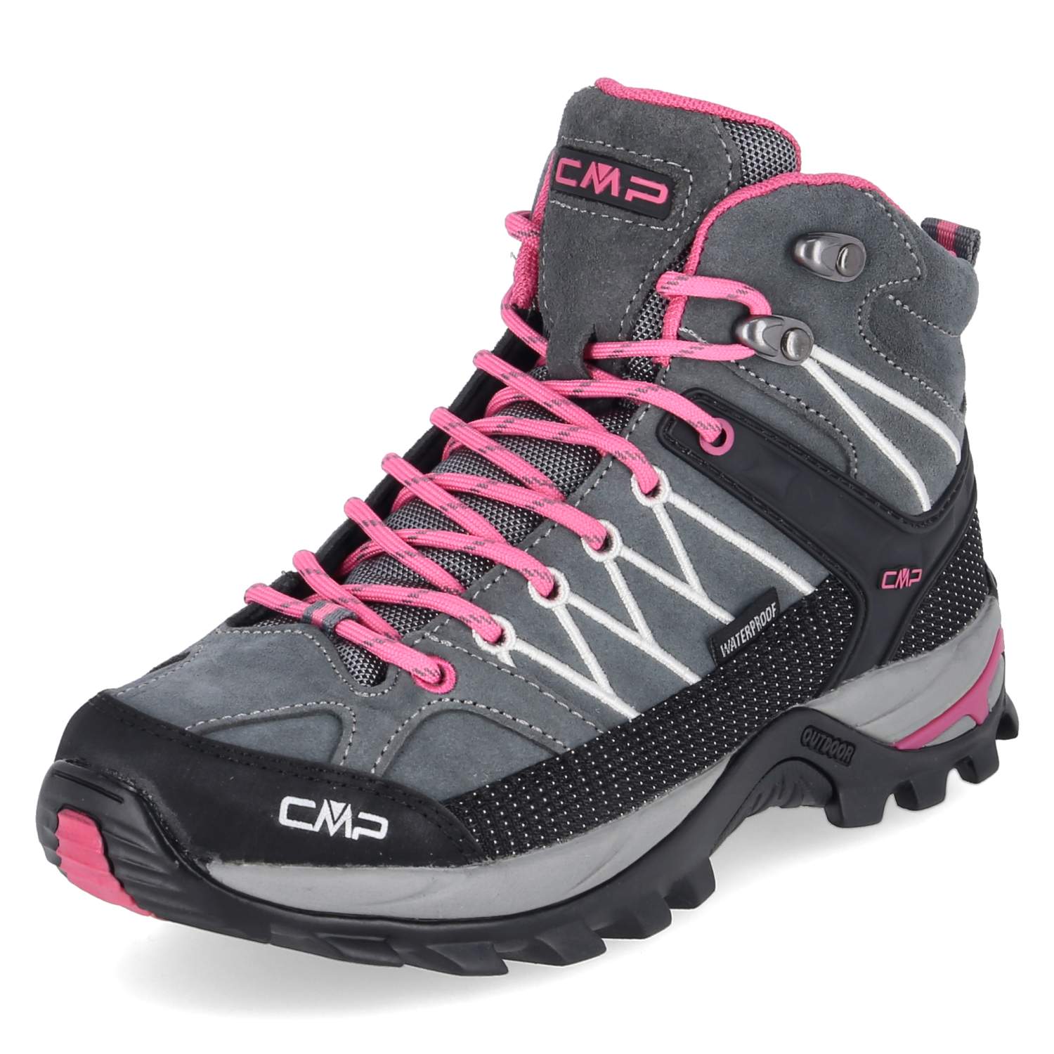 Outdoorschuhe RIGEL MID WMN TREKKING SHOE WP Grau