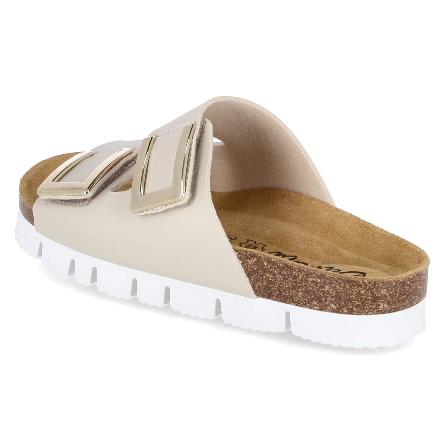 Pantoletten  Beige