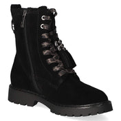 Schnürstiefeletten  Schwarz